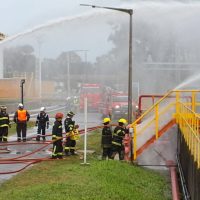 Simulacros en YPF