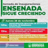 ENSENADA: Y UN SUPER DÍA DE INAUGURACIONES