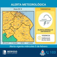 ALERTA AMARILLA: Tormenta se aproxima a Berisso, Ensenada y La Plata