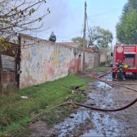Berisso: Tensión por el Incendio de un aserradero