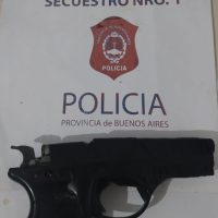Alarma: Menor de 14 años Demorado con Réplica de Arma de Fuego