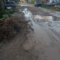 Vecinos de Berisso denuncian abandono y trabajos misteriosos en la calle 85