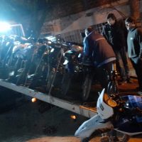 Berisso: Nueve Motos Secuestradas en Operativo de Control en la 66