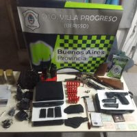 Detenido en Berisso por Disparos al Aire: Hallan Armas y Drogas en su Vivienda