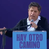 Kicillof: «El único adversario que tenemos es Javier Milei»
