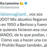«Hola @fabiancagliardi, vos sos PELOTU…?»