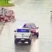 Persecución a ladrón de autos de Berisso que chocó con un patrullero en Ensenada