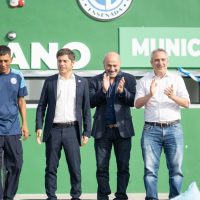 JORNADA DE INAUGURACIONES: KICILLOF JUNTO A SECCO EN ENSENADA