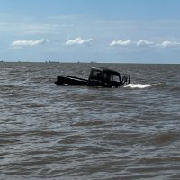 Insólito: Cruzaron el Río de la Plata hasta la isla y los tragó el agua