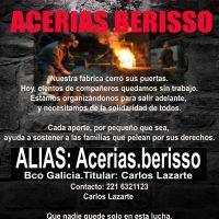Solidaridad Obrera: Acerías Berisso y su Fondo de Lucha