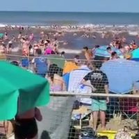 Un muerto por «mini» Tsunami en la Costa Atlántica