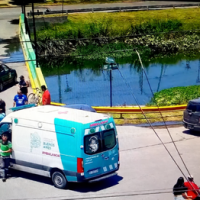 Un joven de 22 años lucha por su vida tras un violento choque en Ensenada