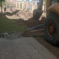 Arreglaban el agua rompieron el Gas