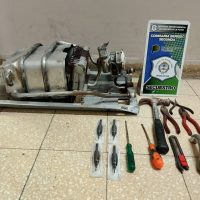 ¿Se habrá querido bañar el ladrón?