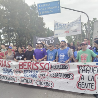 Acería Berisso marchó: la lucha continúa