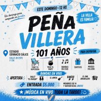 Villa San Carlos celebra sus 101 años con la «Peña Villera»: una fiesta de identidad y barrio