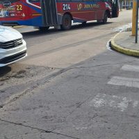 Micro atropello a una nena de 15 años