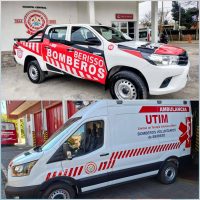 PUESTA EN SERVICIO DE NUEVOS MÓVILES EN BOMBEROS VOLUNTARIOS