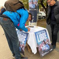 Buena recepción de la campaña «Cristina Libre» en Berisso