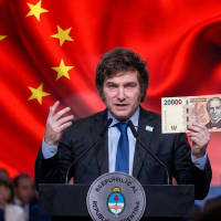 Realidad mata relato: Milei le da a la «maquinita» con billetes «comunistas»