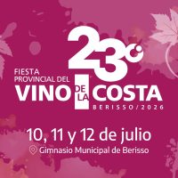 Todo listo en Berisso para vivir una nueva edición de la Fiesta del Vino de la Costa