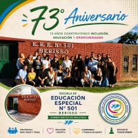 Setenta y tres años de amor, inclusión y comunidad: el conmovedor aniversario de la Escuela Especial N° 501 de Berisso