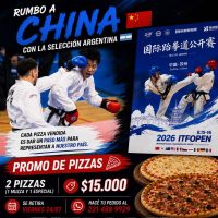 Lautaro Flamini busca llegar a China: el campeón mundial berissense vende pizzas para financiar su sueño internacional