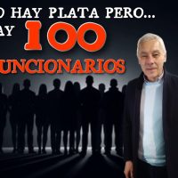NO HAY PLATA: CAGLIARDI CONFESÓ QUE TIENE  CERCA DE CIEN FUNCIONARIOS