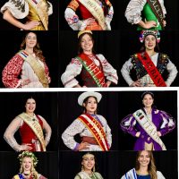 AQUÍ ESTÁN ESTAS SON: LAS EMBAJADORAS CULTURALES QUE VAN POR LA GRAN NOCHE EN LA FIESTA DEL INMIGRANTE