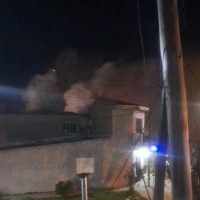NUEVO INCENDIO EN LA FRANJA: BOMBEROS TRABAJARON ÉSTA MADRUGADA