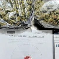 DETIENEN A UNA MUJER EN BERISSO CON MÁS DE MEDIO KILO DE MARIHUANA