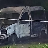 BERISSO ESCALOFRIANTE: UN HOMBRE CALCINADO EN UNA CAMIONETA