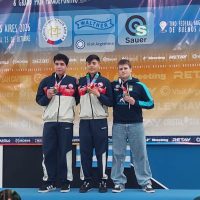 ORGULLO BERISSENSE: LUIS LAUREANO DENARI BRILLÓ EN EL SUDAMERICANO Y SE COLGÓ LA MEDALLA DE BRONCE